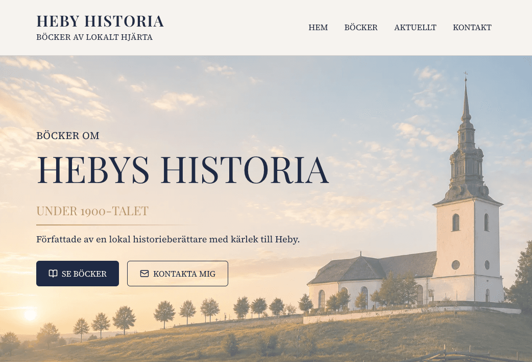 Heby Historia